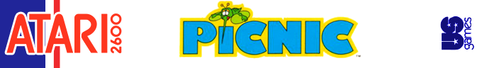 Picnic logo for Atari 2600